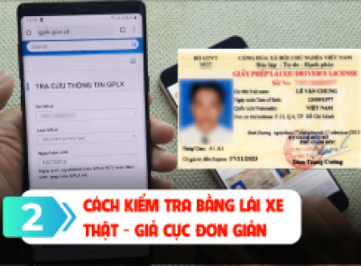 2 Cách Kiểm Tra Giấy Phép Lái Xe Thật Giả Chính Xác Nhất [Cập Nhật 2025]